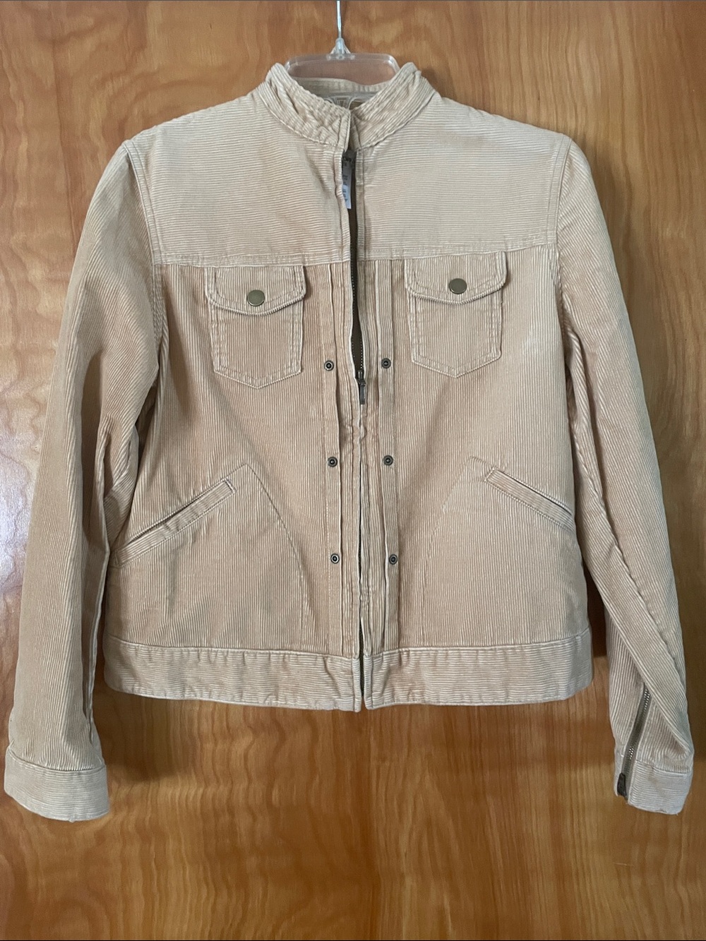 Jones New York Light Tan Corduroy Jacket